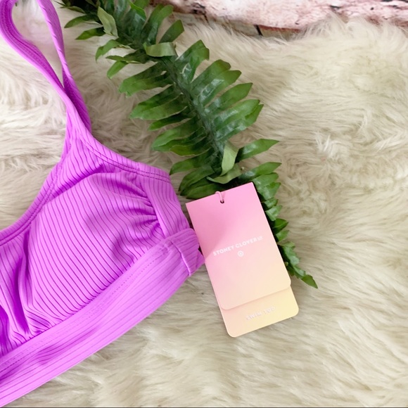 Stoney Clover Lane x Target Bralette Bikini Top Size XXS - Picture 4 of 7